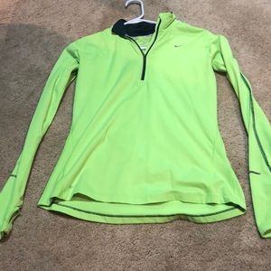 Neon half zip up!